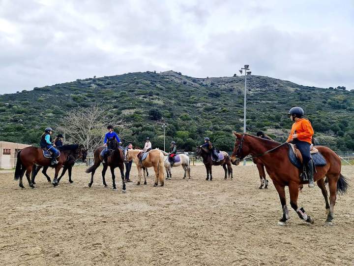 Cours d'équitation extérieur Haute-Corse